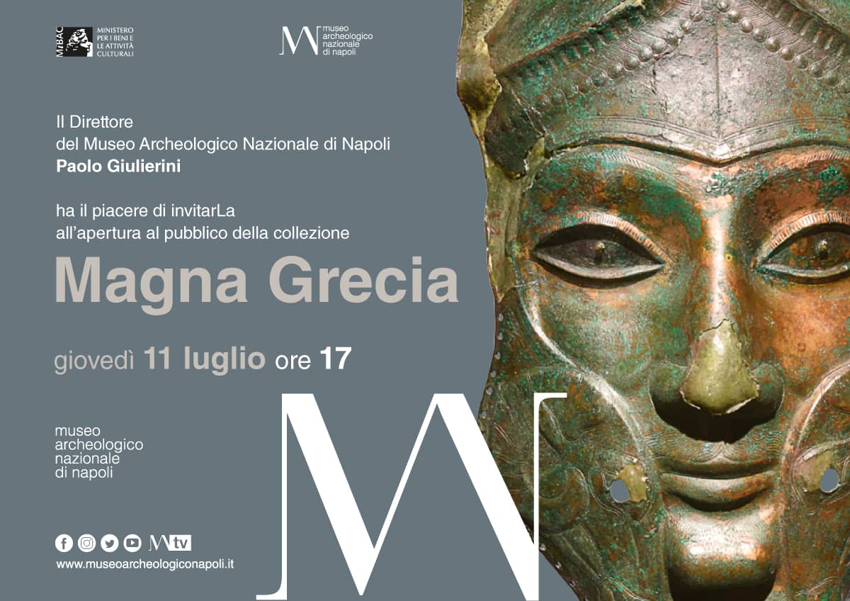 DOPO PIU’ DI VENT’ANNI RIAPRE AL PUBBLICO LA COLLEZIONE MAGNA GRECIA