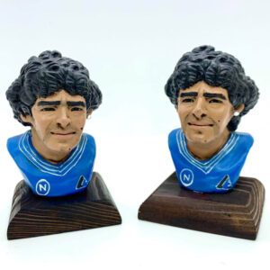 Busto Maradona in terracotta